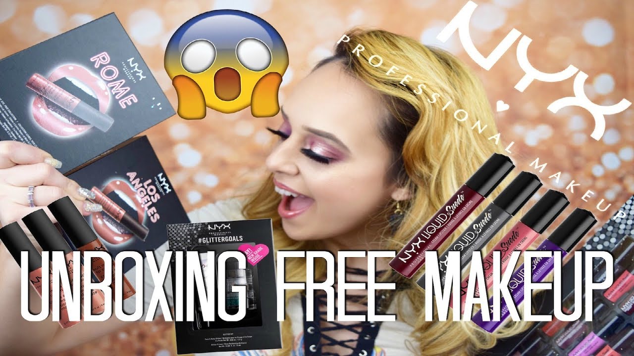 UNBOXING PR PACKAGE 2017! ll FREE MAKEUP BEAUTY GURUS GET!!! YouTube