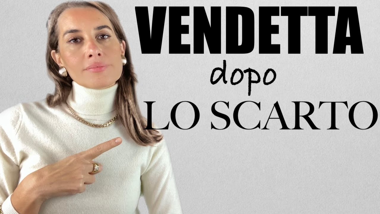 LA VERA VENDETTA NON È QUELLA CHE PENSAVI.