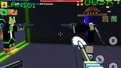 [Block Force - Pixel Style Gun Shooter Game] TWO PISTOL GUN ONLY! With skyla