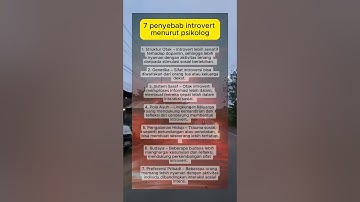 7 penyebab introvert menurut psikolog