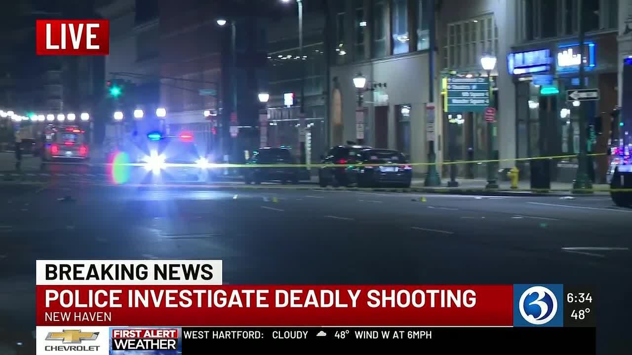 1 dead, following quadruple shooting in New Haven - YouTube
