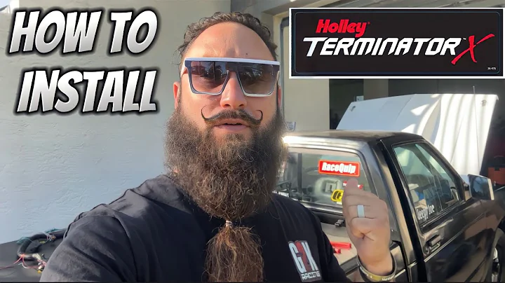 How to Install a Holley Terminator X (Step by Step)