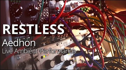 Restless - Ambient Live Music Performance (Guitar, MI Stages Ouroboros, Minilogue XD)