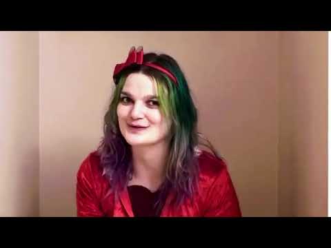 Rachael on the toilet