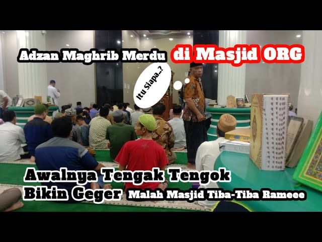 Adzan Maghrib Merdu Bikin Heboh| Adzan Bilal Indonesia #adzan #adzanmerdu #azan #ai class=