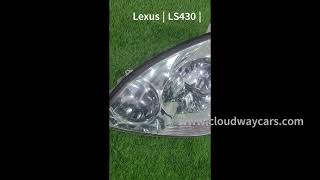 Player Profile Lexus LS430 Headlight Left Hand Side USA 2001-2003
