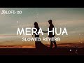 Mera Hua (Slowed + Reverb) | Harshvardhan Rane, Sonam Bajwa | Feel The Vibes | Jblofi-110