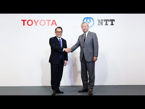 Joint Press Conference by Toyota Motor Corporation and NTT Corporation