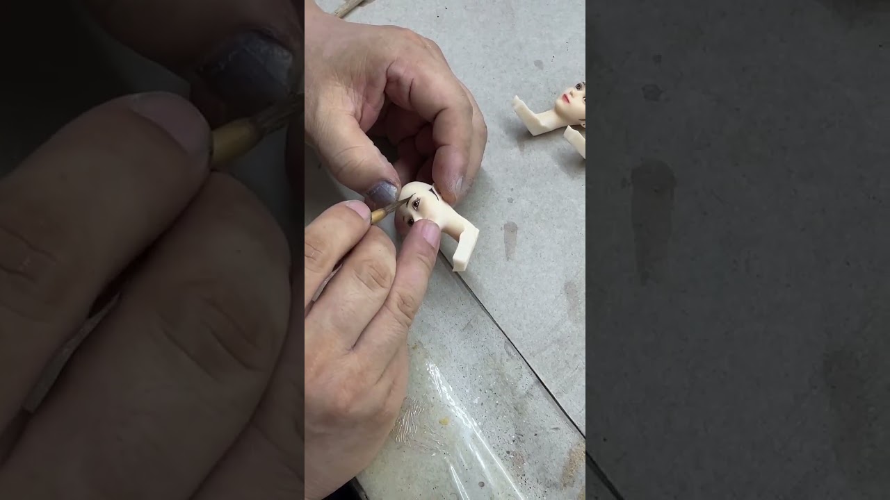 Раскрашенные вручную игрушечные фигурки, игрушки ручной работы.