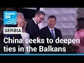 Chinas Xi lands in Serbia one of his three stops in Europe  FRANCE 24 English