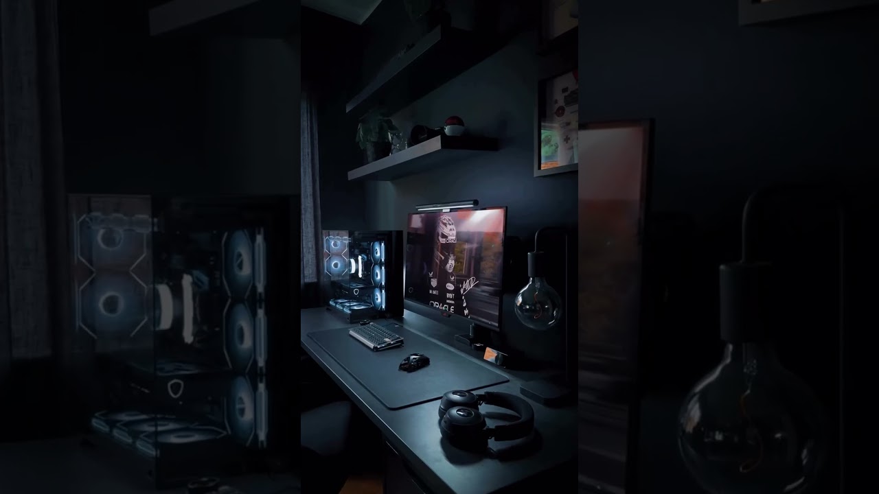 Clean Gaming Setup Inspiration | Desk Reset for Productivity