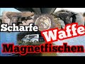 Magnetfischen ❌ Scharfe Waffe gefunden ❌  Polizei übergeben Magnetangeln Magnetar Magnetfishing