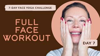 Full Face Yoga Workout | Lift, Scalp & Release