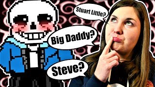 Can My Girlfriend Name All The Undertale Characters Youtube Can My Girlfriend Name All The Undertale Characters Youtube