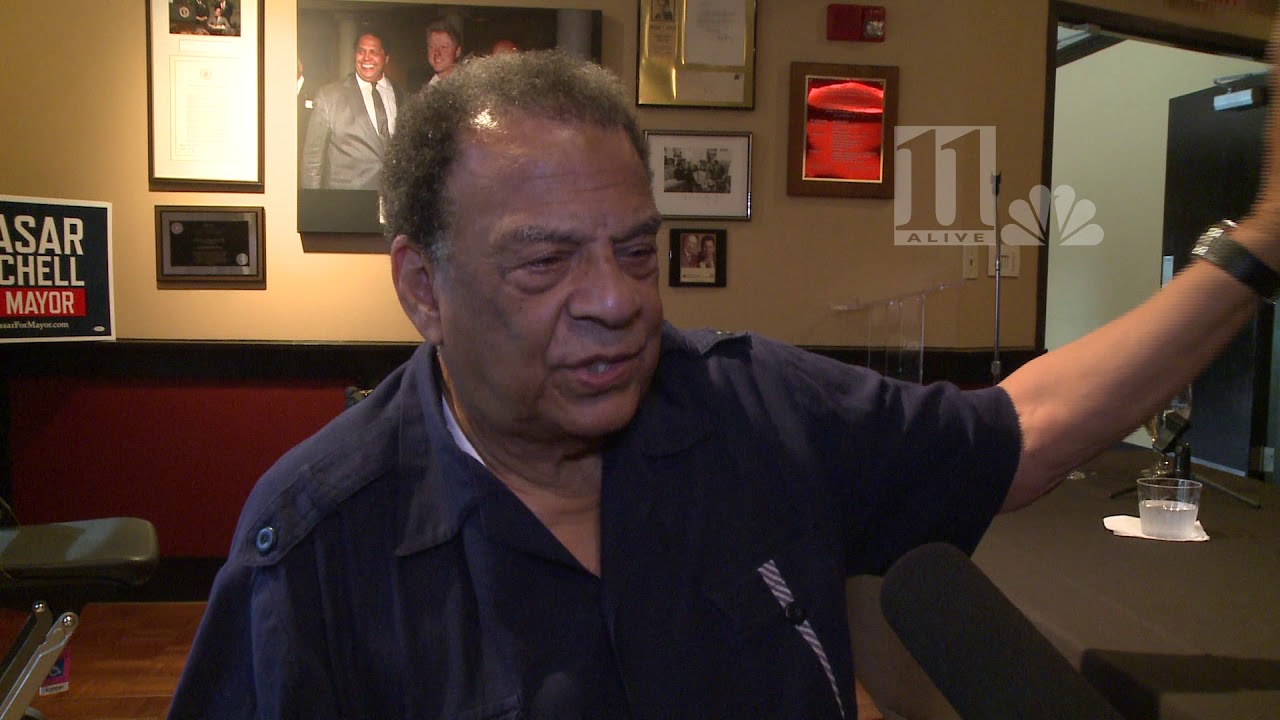 Andrew Young on Atlanta politics: 'Things are not all white'