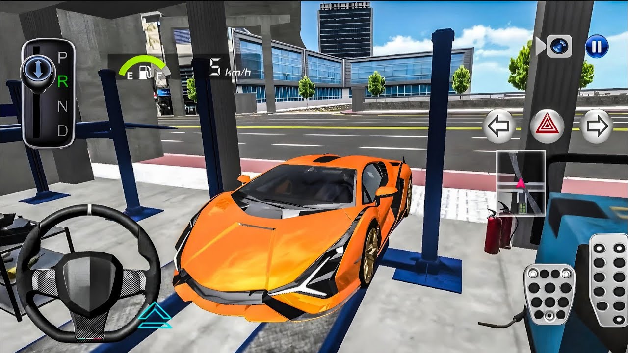 chinese car racing _ loumgini car driving chinese gameplay - YouTube