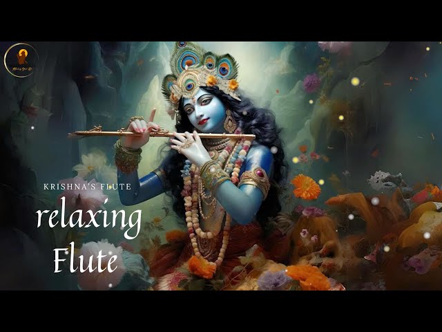 Krishna's Flute , Deep  Relaxing  Music ||  Relaxing Music For Meditation and Yoga class=