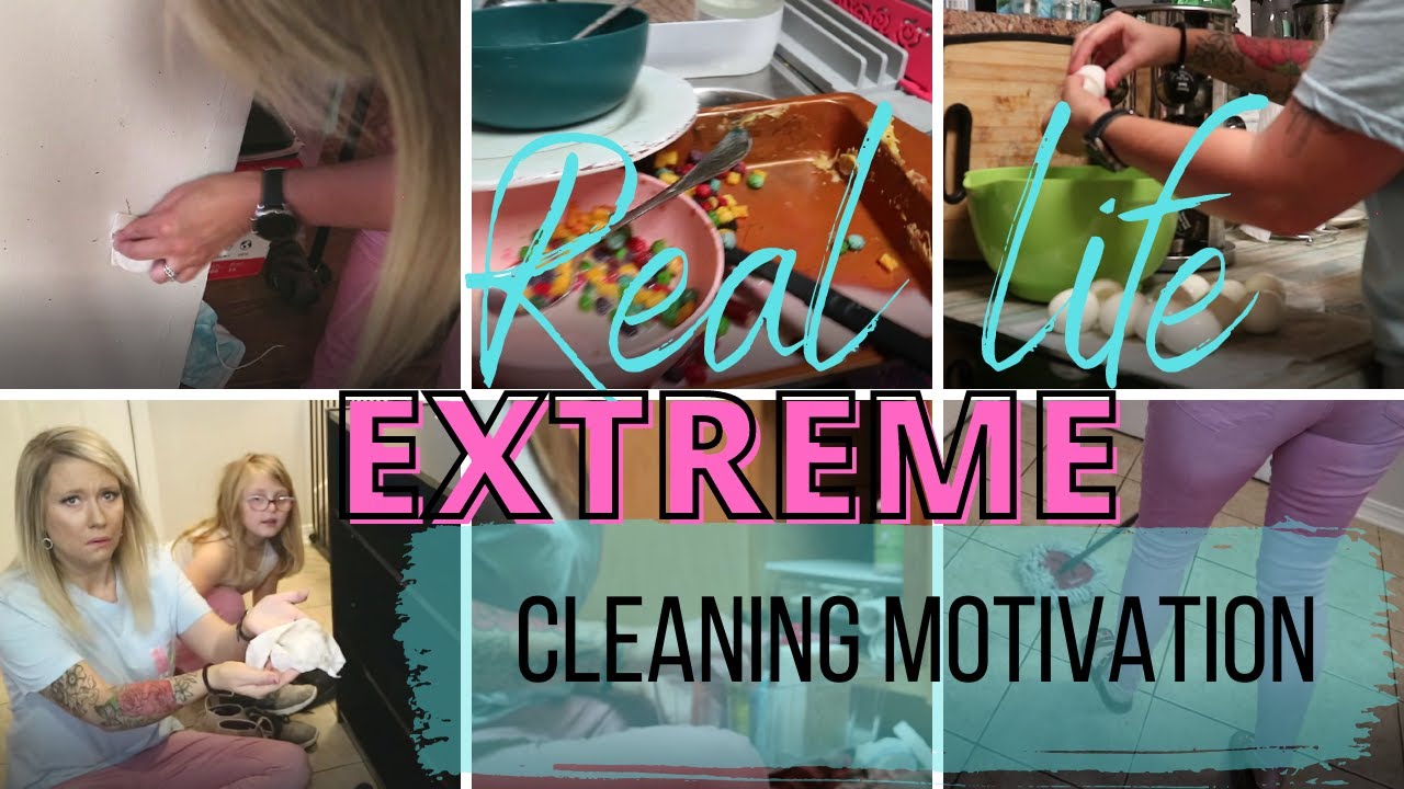 REAL LIFE EXTREME CLEANING MOTIVATION | Extreme clean with me 2021 | 
