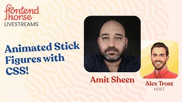 Animated Stick Figures with CSS! w/ Amit Sheen