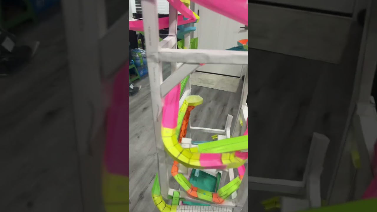 “Verrückt paper roller coaster” Track 1