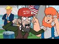 Trump-Hating Democrat Rampages When Invited to COVID Party (animated prank call)