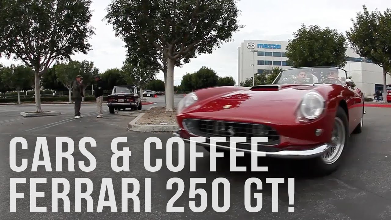 Cars & Coffee Irvine Documentary - Ferrari 250 GT Ridealong with John Clinard