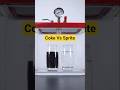 Vacuum Vs Coke & Sprite part-2 #experiment