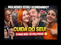 MULHERES segurem seus MARIDOS