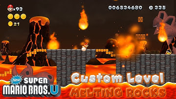 NSMBU Custom Level: Melting Rocks