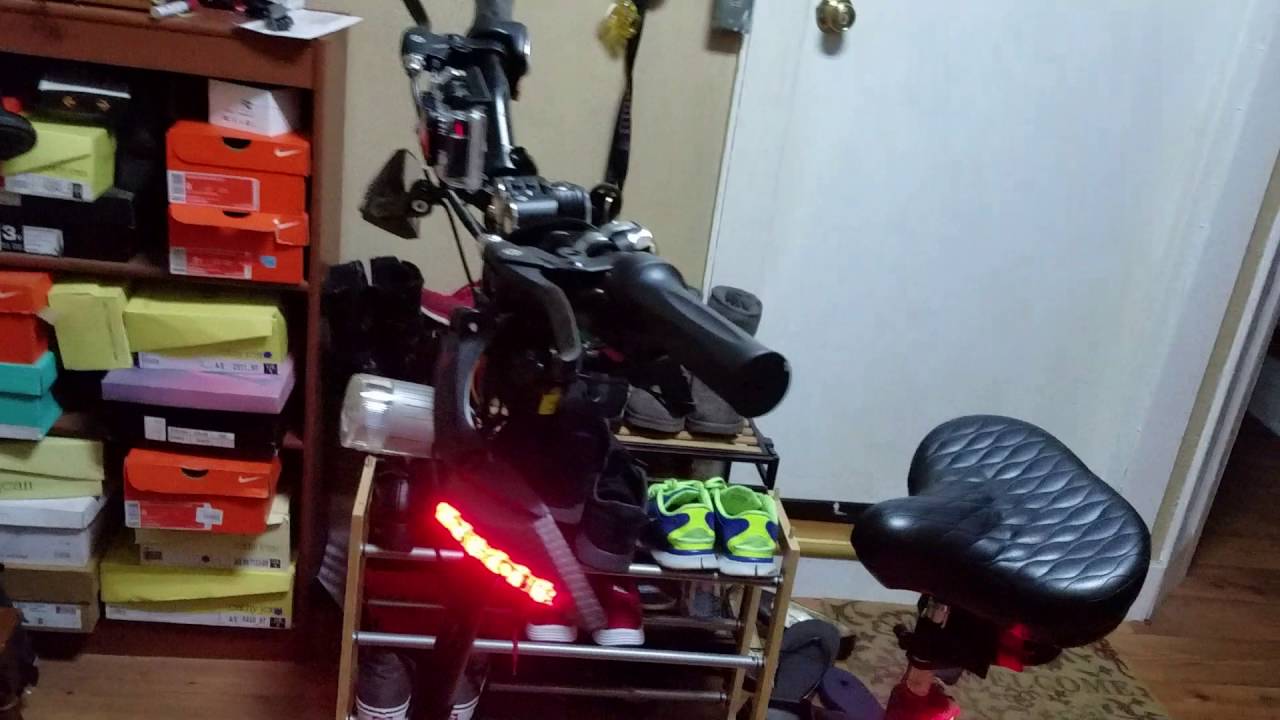 DIY 1500w super scooter led turn signals (unofficial wiring) - YouTube