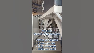 #stretchfilmmachinery #1850 #stretchfilm #clingfilm #productive #machinery #fullyautomatic