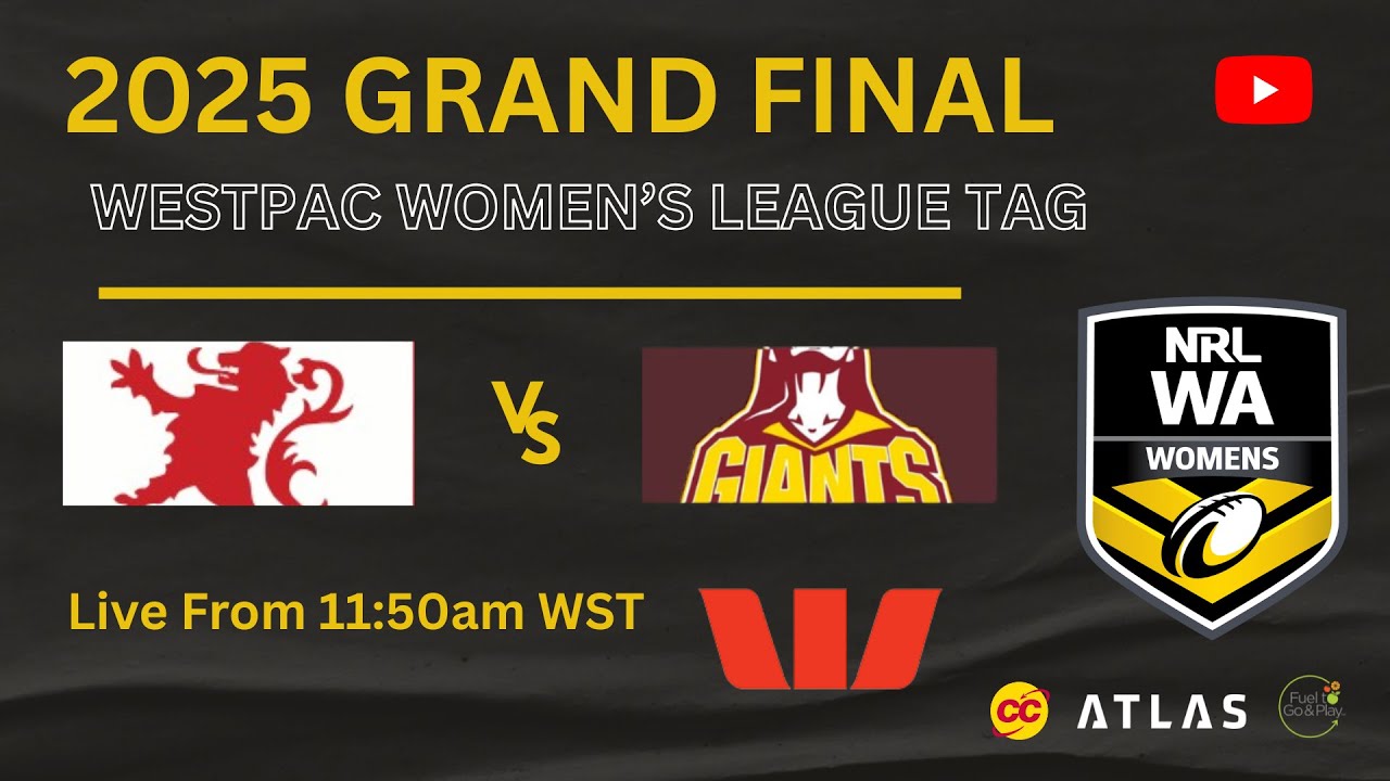 2025 NRL WA Westpac Women's League Tag Grand Final - South Perth v Joondalup