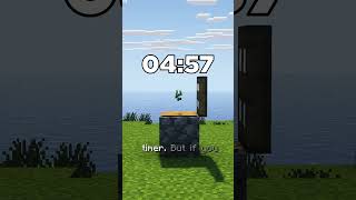 The Simplest Timer in Minecraft Java &amp; Bedrock