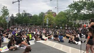 BLM bethesda protest