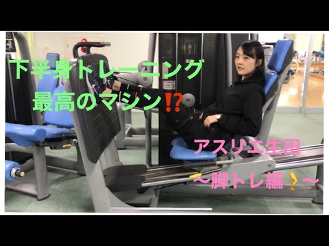 エクササイズ動画【生田】マシンジム案内　脚トレ編
