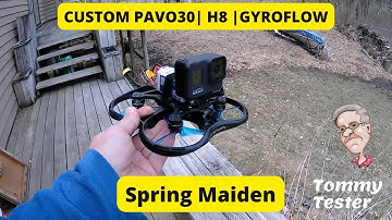 FPV Cinewhoop | Custom 3 inch Pavo30 | Insta360 Go2 | Gyroflow | Minnesota Spring