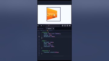 Image Hover rotate y #css #hovereffect 😲