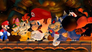New Super Mario Bros Wii - Top 5 Final Boss Hacks