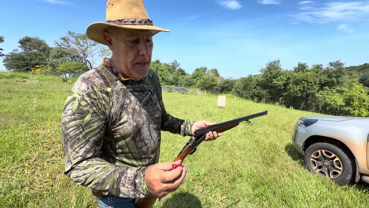 Testando Savage 36 /22 Lr