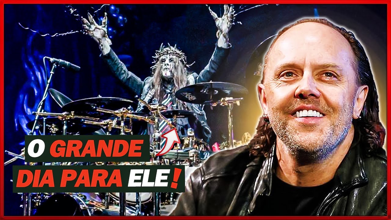 QUANDO JOEY JORDISON ENCONTROU O METALLICA: O DIA QUE MARCOU SUA HISTÓRIA!