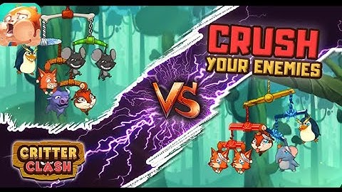 Critter Clash Gameplay Trailer (Android,ios)