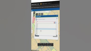 GIS for Water and Wastewater Management #esri #infrastructure
