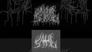 EDGY METAL TEXT  #blender #blender3d #b3d #blenderanimation #3d #typography #render