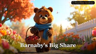 When Barnaby Shared the Harvest 🐻✨ | Generosity Story for Toddlers | Bedtime Stories