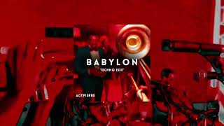 Call Me Manny (Techno Edit) – Babylon Soundtrack Remix