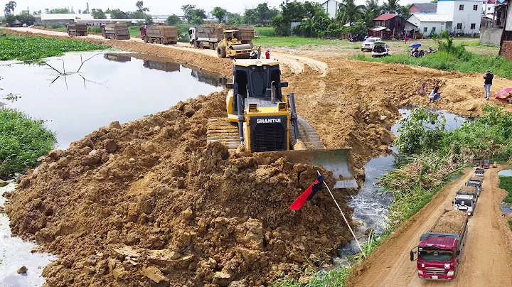 Update Project of Building a Road Foundation Crossing Deep Water