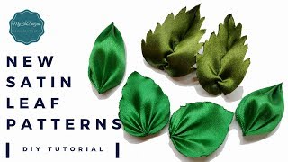 D.I.Y. New Satin Leaf Patterns | MyInDulzens