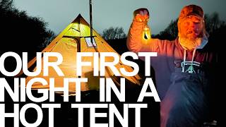 Hot Tent Camping for Beginners (Our First Time!) | Winding Path Forest School
