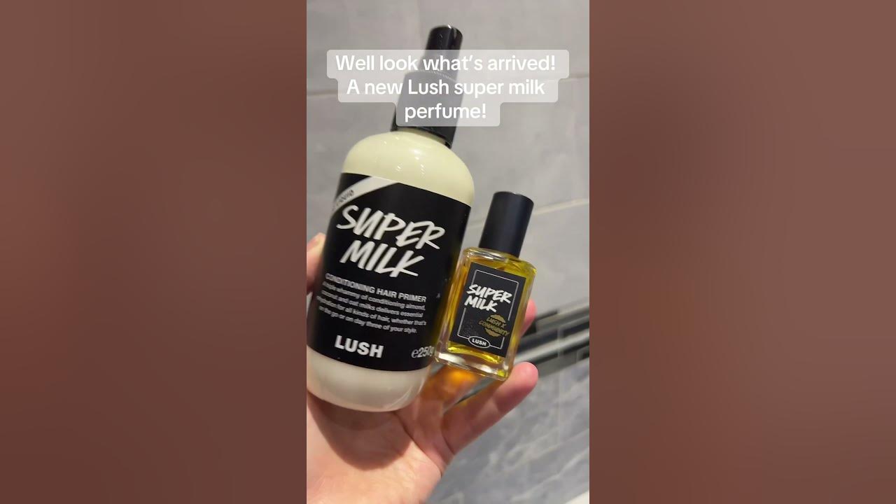 The Lush super milk perfume #lush #supermilk #lushsupermilk