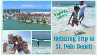Relaxing on St. Pete Beach 2021 | Hurricane Seafood Restaurant | St. Petersburg FL | Travel Vlog